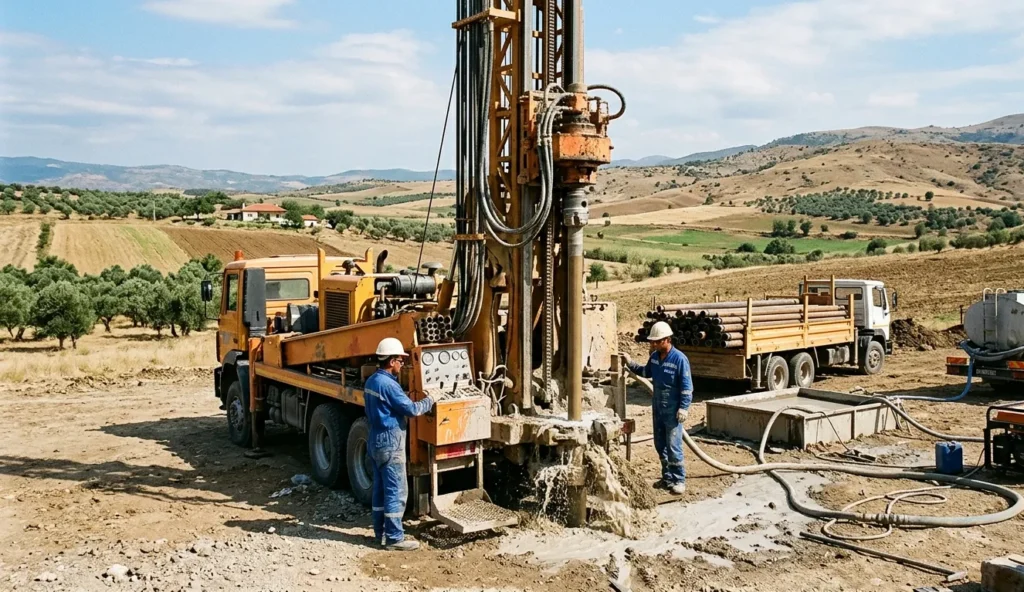 su sondajı öncesi jeofizik etüt ve rezistivite ölçümü